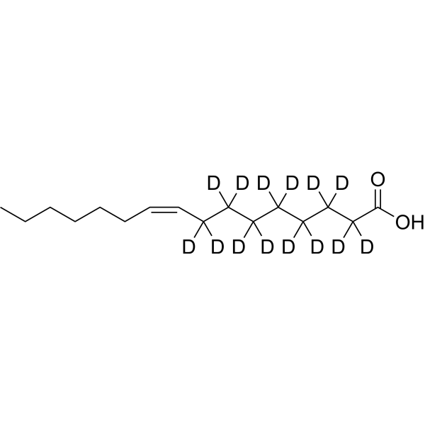 Palmitoleic acid-d14 (palmitoleic acid-d14) 184708-66-5